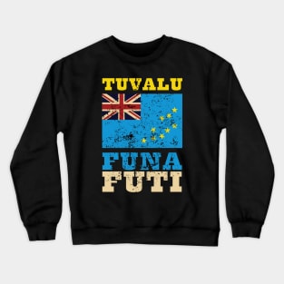 Flag of  Tuvalu Crewneck Sweatshirt